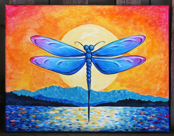 Dragonfly Sunset