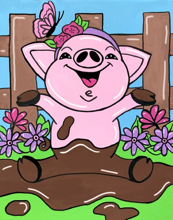 Spring Piggy Creative Art Kit