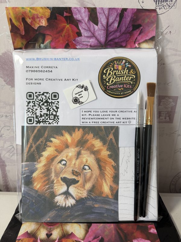 Cross-eyed Lion